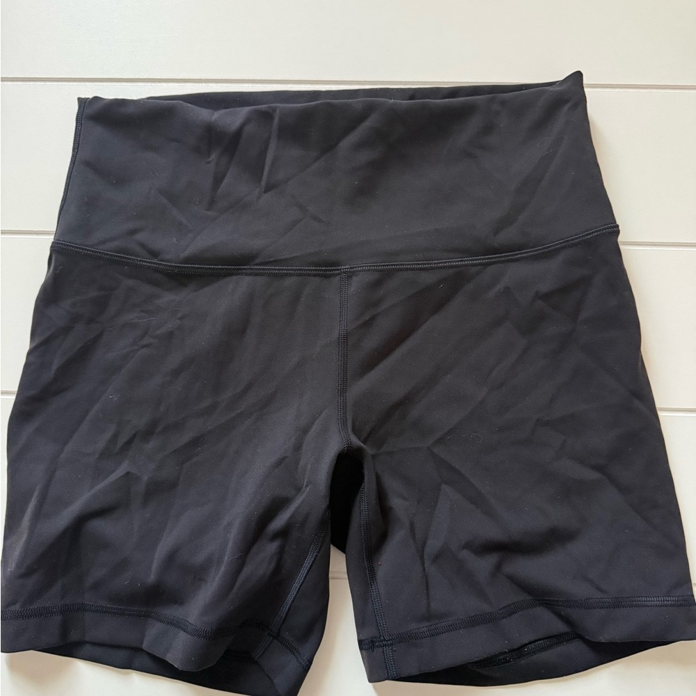 lululemon athletica Midnight Black Bike Shorts
